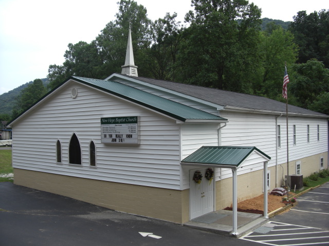 New hope baptist church, Madison WV